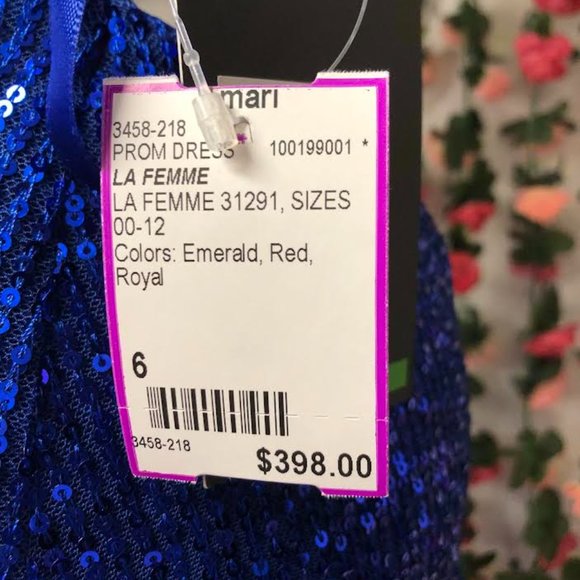 La Femme 31291 Royal Size 6 NWT - Picture 4 of 5